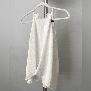 Zara elegant beaded/light sequins tank top, all occasions